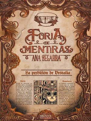 cover image of Forja de mentiras